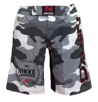 Nikko MMA short Camou Grijs
