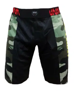 Nikko MMA short Camou Groen
