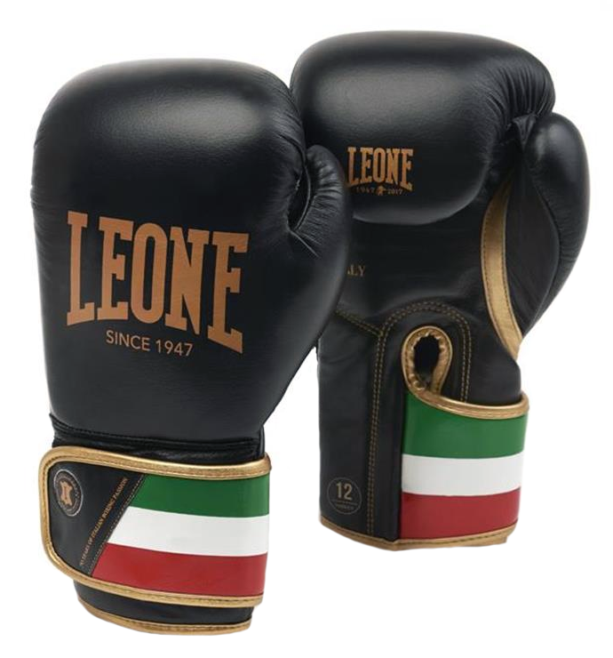 Leone Bokshandschoenen Italy Zwart