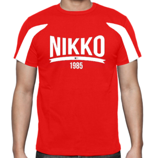 Nikko Dry Fit Shirt Two-Toned Rood