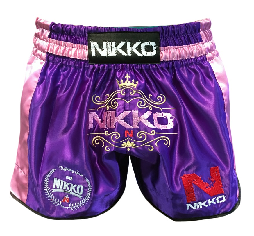 Nikko Kickboksbroek Thai Purple