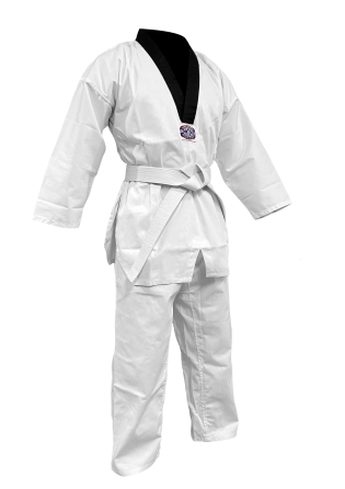 Nikko Taekwondopak Zwarte V-hals