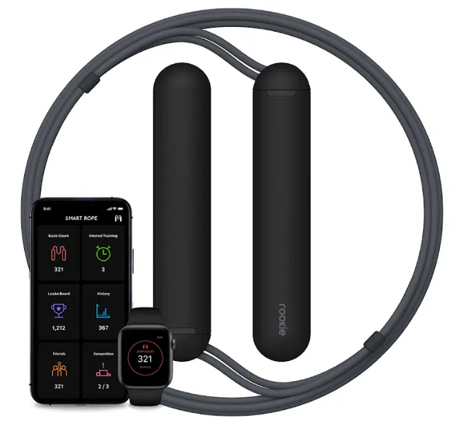 Smartrope Springtouw ROOKIE Black