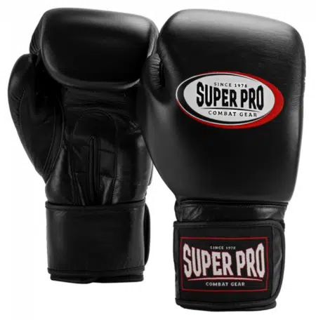 Super Pro Bokshandschoenen Classic Zwart