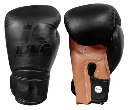 King Bokshandschoenen Star 3 Zwart-Bruin