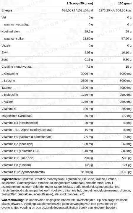 XXL Muscle Grow 2kg - Afbeelding 2