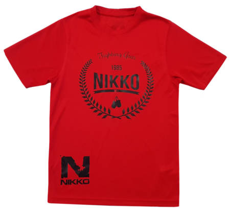 Nikko Dry Fit Shirt Fighting Gear Rood