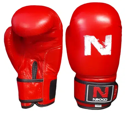 Nikko Bokshandschoenen Basic Rood Junior