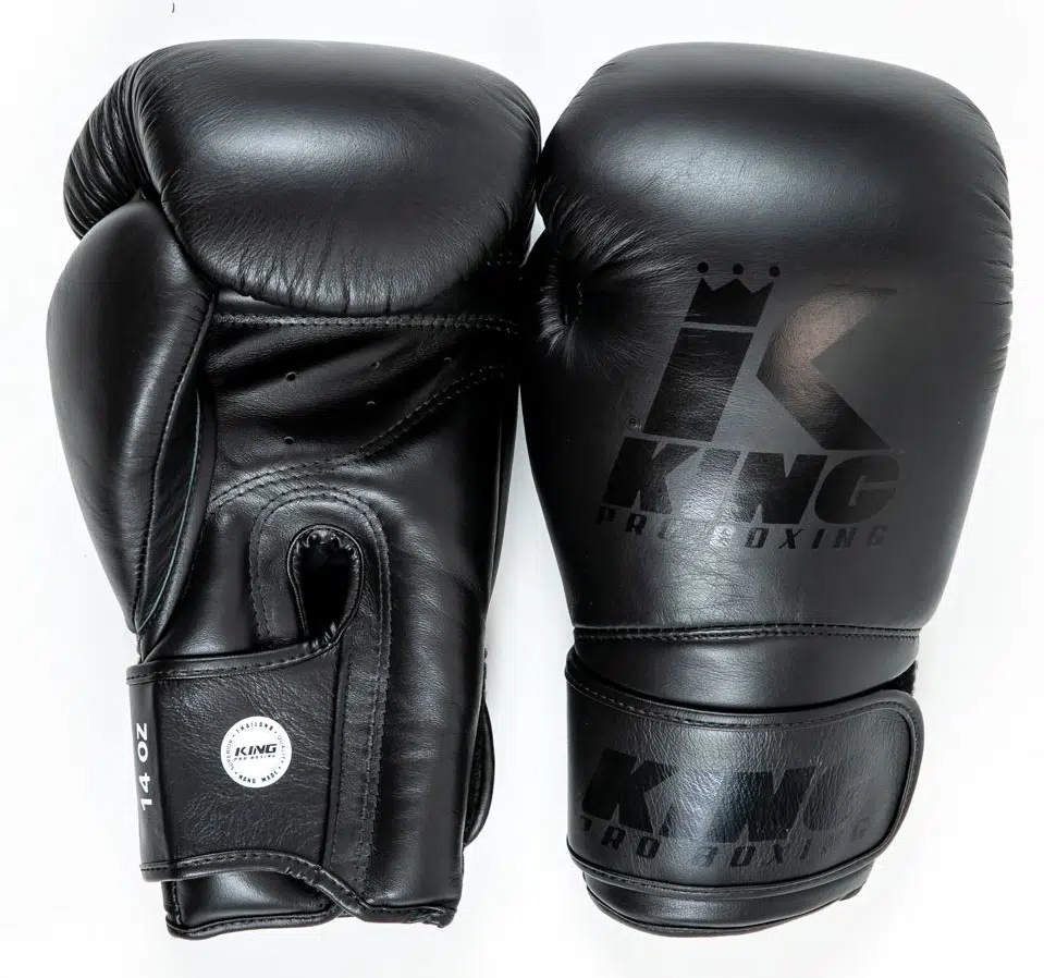 King Bokshandschoenen Black