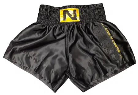 Nikko Kickboksbroek NK23 Zwart-Goud