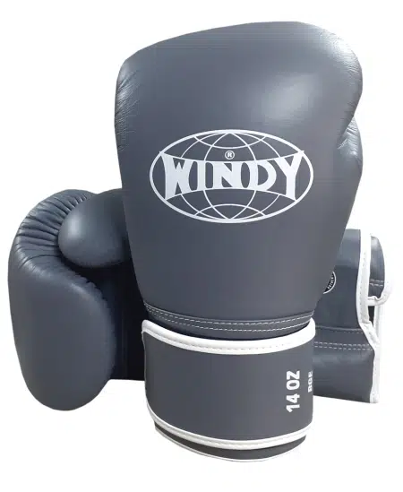 Windy Bokshandschoenen Elite Grijs-Wit