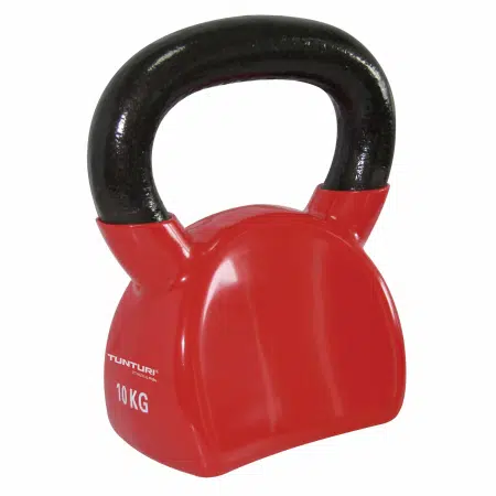 Tunturi Kettlebell Vinyl 10kg Rood