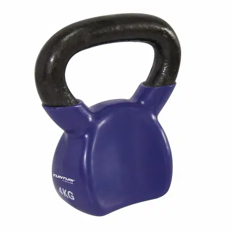 Tunturi Kettlebell Vinyl 4kg Paars