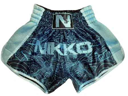 Nikko Kickboksbroek Blue Lagoon