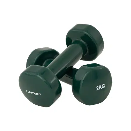 Tunturi Vinyl Dumbellset 2kg
