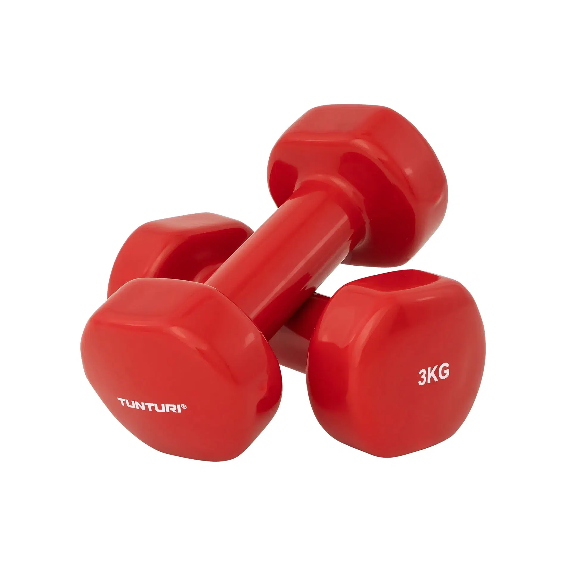 Tunturi Vinyl Dumbellset 3kg
