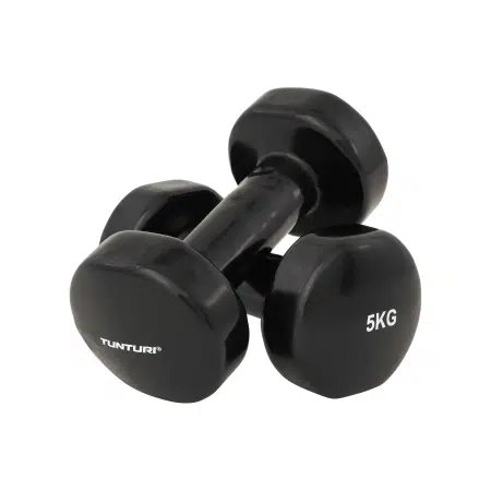 Tunturi Vinyl Dumbellset 5kg