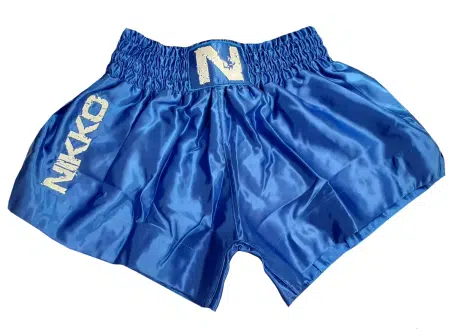 Nikko Kickboksbroek Blauw