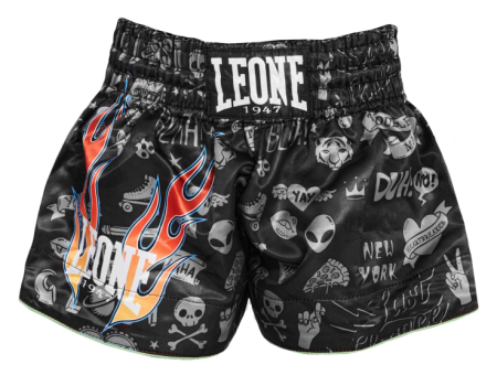 Leone Kickboksbroek Flames kids