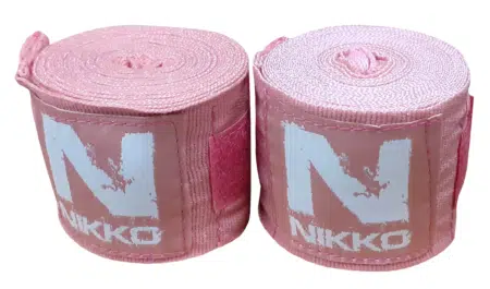 Nikko Bandages 3,5m Roze-Wit
