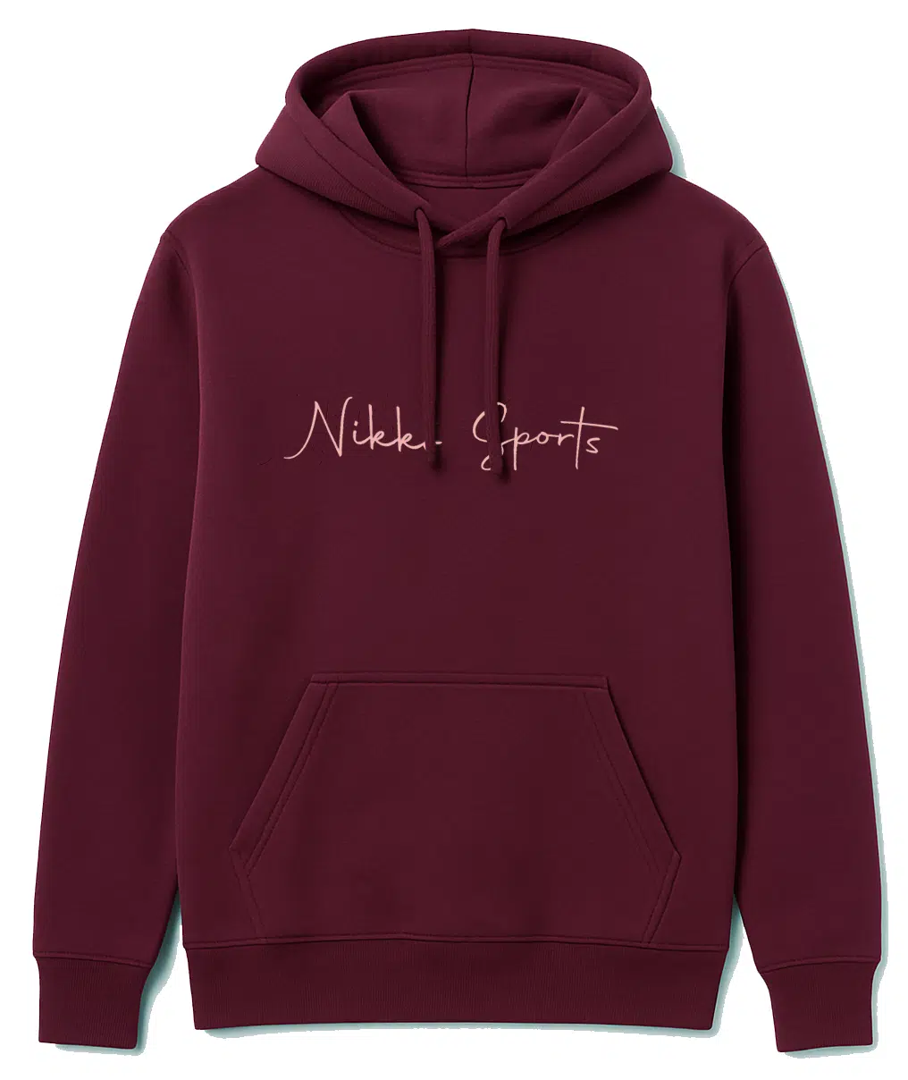 Nikko Dames Hoodie Burgundy
