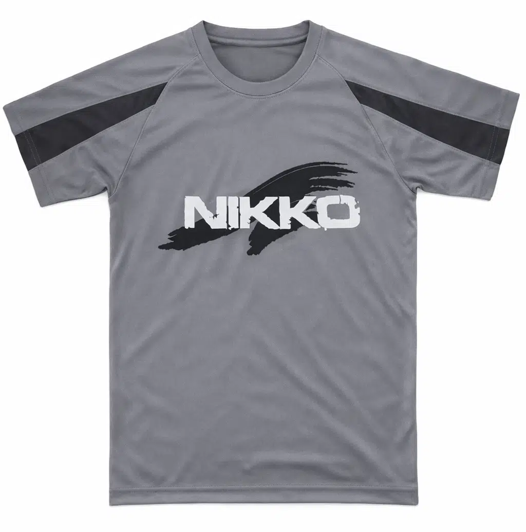 Nikko Dry Fit Shirt Grey Wave
