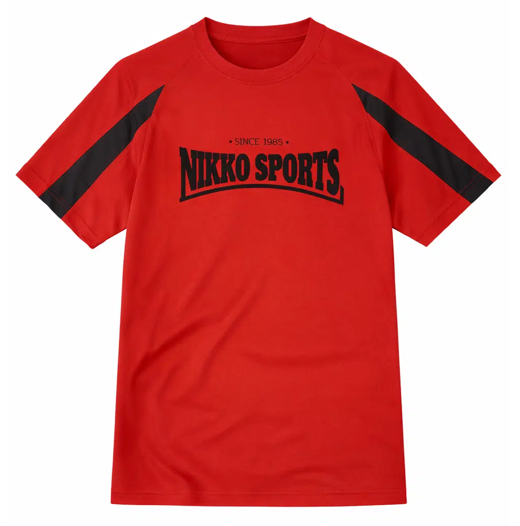 Nikko Dry Fit Shirt Pro Red-Black