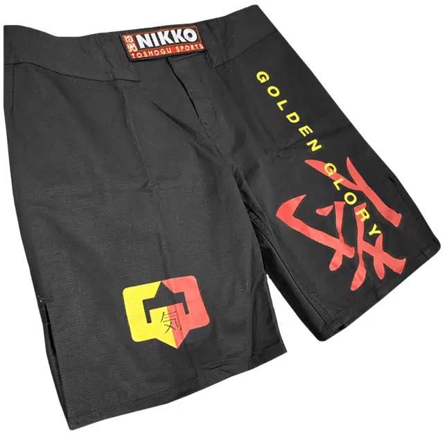 Nikko Toshogu MMA Short Golden Glory
