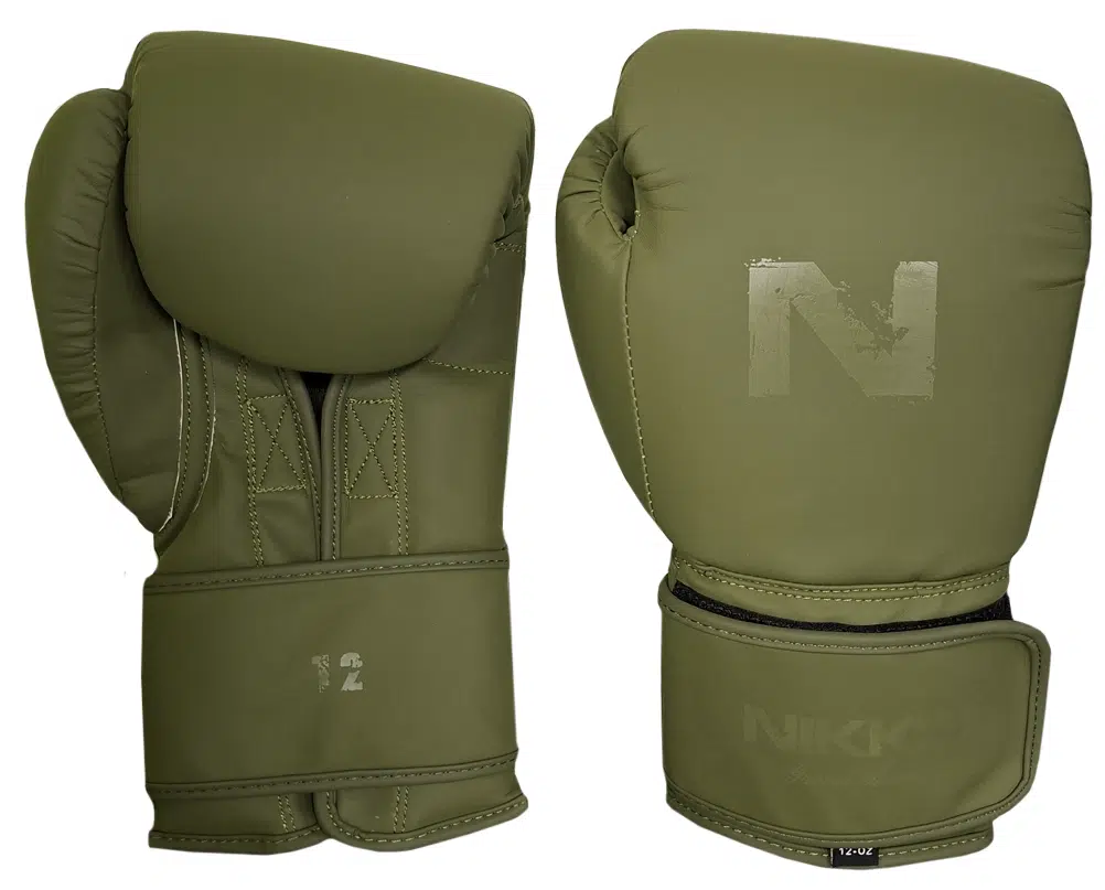Nikko Bokshandschoenen Green Army