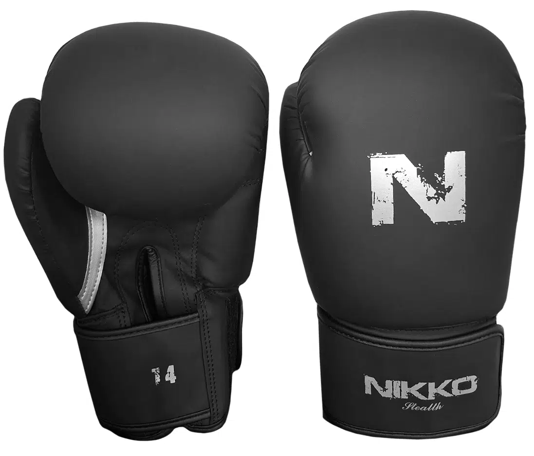 Nikko Bokshandschoenen Stealth Zwart